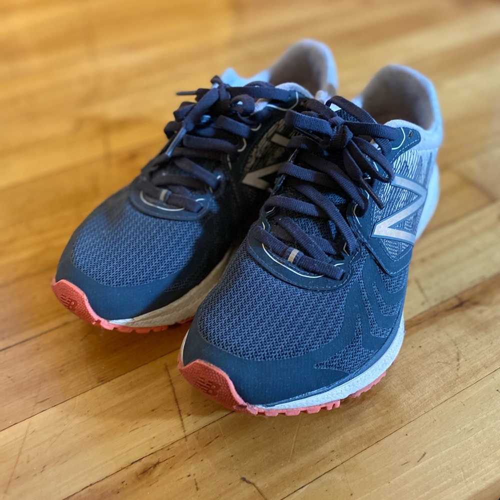 Worn New Balance Vazee Pace running shoes size 7.5
